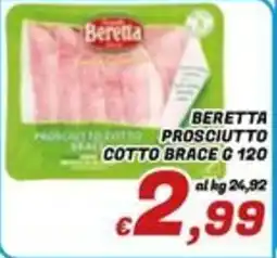Idromarket Beretta prosciutto cotto brace offerta