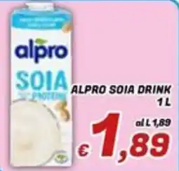 Idromarket Alpro soia drink offerta
