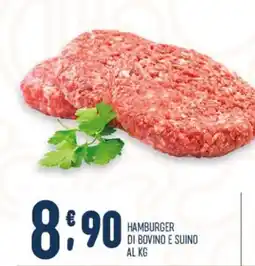Gruppo Pascar Hamburger di bovino e suino offerta