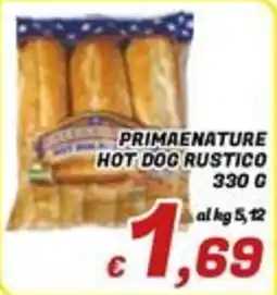 Idromarket PrimaNatura Hot Dog Rustico offerta