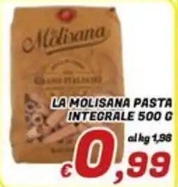 Idromarket La Molisana pasta integrale offerta