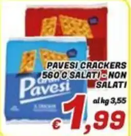 Idromarket Pavesi crackers offerta