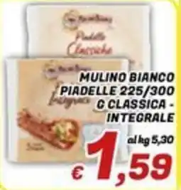 Idromarket Mulino Bianco Piadelle Classica - Integrale offerta