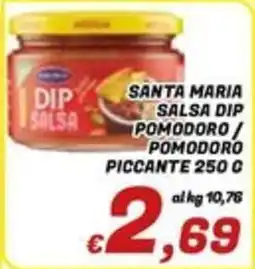 Idromarket Santa Maria salsa dip pomodoro offerta