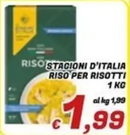 Idromarket Stagioni d'Italia riso per risotti offerta