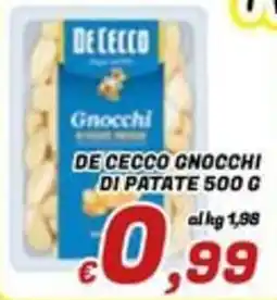 Idromarket De Cecco gnocchi di patate offerta