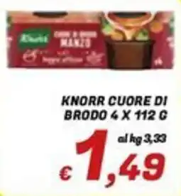 Idromarket Knorr cuore di brodo offerta