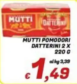 Idromarket Mutti pomodori datterini offerta