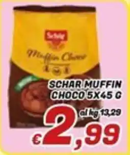 Idromarket Schar Muffin Choco offerta