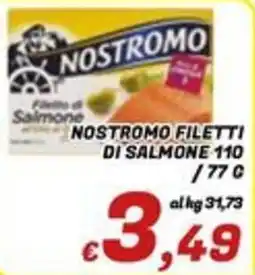 Idromarket Nostromo filetti di salmone offerta