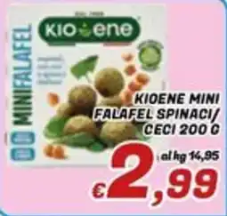 Idromarket Kioene mini falafel spinaci/ceci offerta