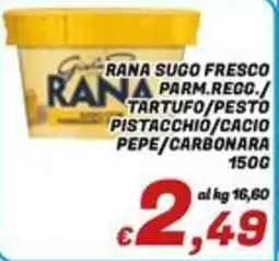 Idromarket Rana sugo fresco offerta