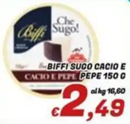 Idromarket Biffi Sugo Cacio e Pepe offerta