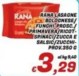 Idromarket Rana lasagne bolognese offerta