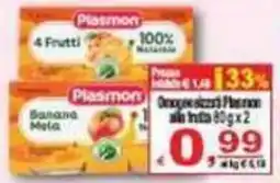 CTS Supermercati Plasmon frutta offerta