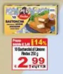 CTS Supermercati Bastoncini al Limone offerta
