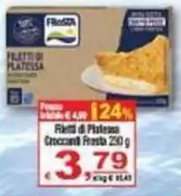 CTS Supermercati Frittati di Platessa Croccanti Frusta offerta