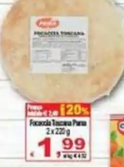 CTS Supermercati Focaccia Toscana Pura offerta
