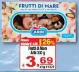 CTS Supermercati Frutti di Mare Arbi offerta