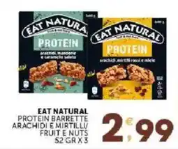 Mercadò Eat Natural Protein Barrette Arachidi e Mirtilli offerta