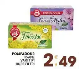 Mercadò Pompadour tisane vari tipi offerta