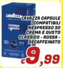 Idromarket Lavazza capsule compatibili Nespresso 30 offerta