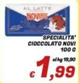 Idromarket Cioccolato Novi offerta