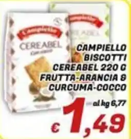 Idromarket Campiello biscotti cereabel offerta