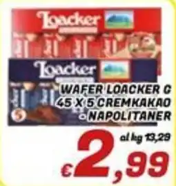 Idromarket Wafer Loacker C offerta