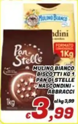 Idromarket Pan di stelle nascondini abbracci Mulino Bianco offerta