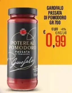 Supermercati EffePiù Potere al pomodoro passata di pomodoro Garofalo offerta