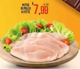 Supermercati EffePiù Petto di pollo a fette offerta