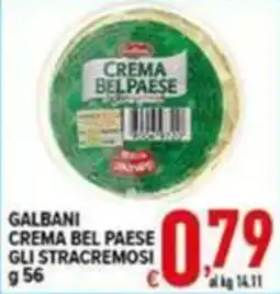 Iper Triscount Galbani Crema Bel Paese Gli Stracremosi offerta