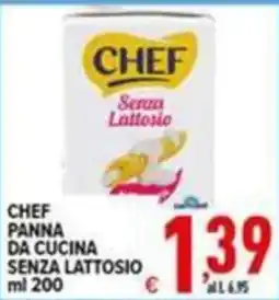 Iper Triscount Chef panna da cucina senza lattosio offerta