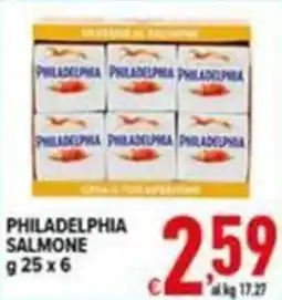 Iper Triscount Philadelphia Salmone offerta