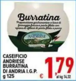 Iper Triscount Burrratina Caseificio Andriese offerta