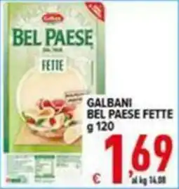 Iper Triscount Galbani Bel Paese Fette offerta