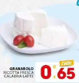 Mercadò Granarolo ricotta fresca calabria latte offerta