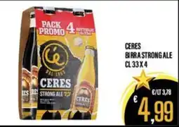 Supermercati EffePiù Ceres strong ale offerta