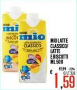 Supermercati EffePiù Mio latte classico offerta