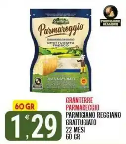 Tutto Buono Granterre Parmareggio Parmigiano Reggiano Grattugiato offerta