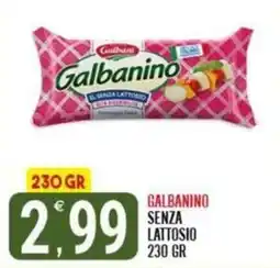 Tutto Buono Galbanino senza lattosio offerta
