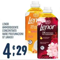 Gruppo Pascar Lenor ammorbidente concentrato offerta