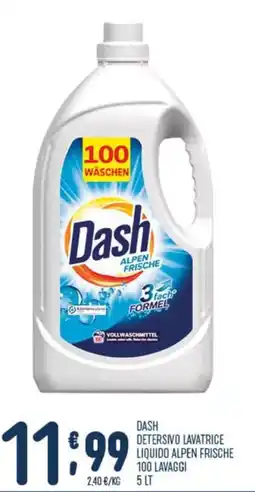 Gruppo Pascar Dash Detersivo Lavatrice Liquido Alpen Frische offerta