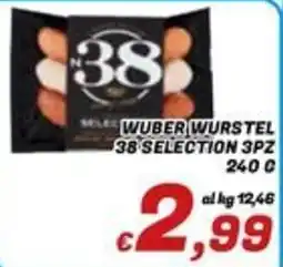 Idromarket Wuber Wurstel 38 Selection offerta