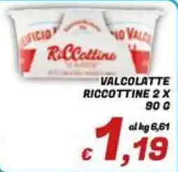 Idromarket Valcolatte riccotine offerta