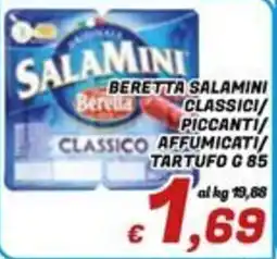 Idromarket Salamini Beretta classico offerta