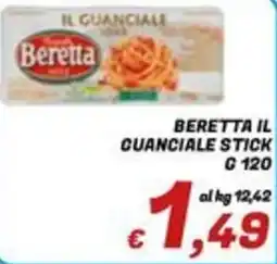 Idromarket Beretta il guanciale stick offerta