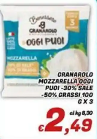 Granarolo Mozzarella Oggi Puoi