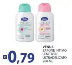Supermercati Bruscoli Venus sapone intimo lenitivo/ultradelicato offerta